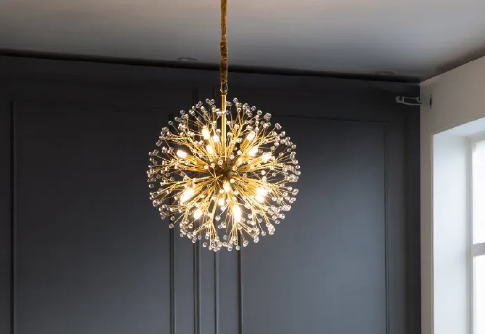 crystal beaded chandelier